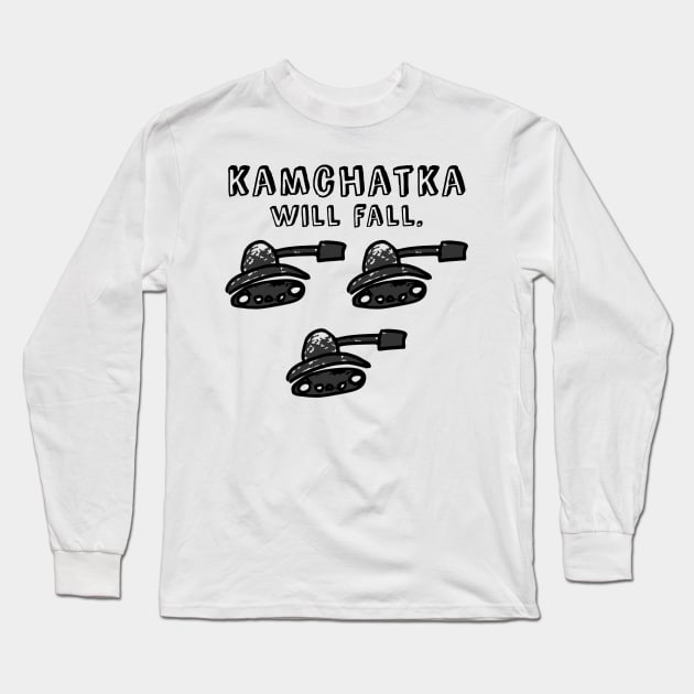 Kamchatka will fall (black army) Long Sleeve T-Shirt by LiveForever